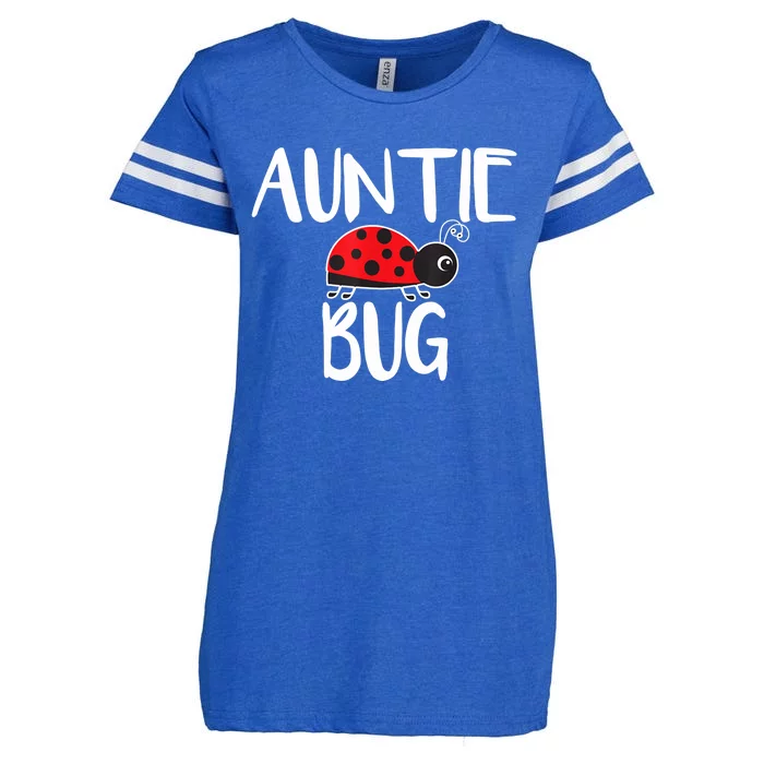 Auntie Bug Ladybug Aunt Funny Enza Ladies Jersey Football T-Shirt