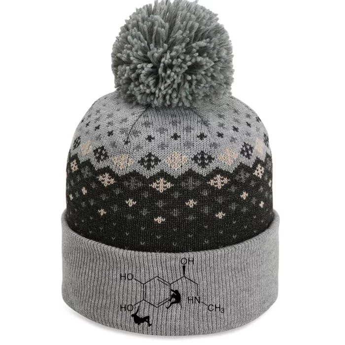 Adrenaline Bouldering Mountain Rock Climbing Gift The Baniff Cuffed Pom Beanie