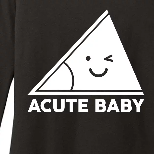 Acute Baby Matching Family Shirts Womens CVC Long Sleeve Shirt