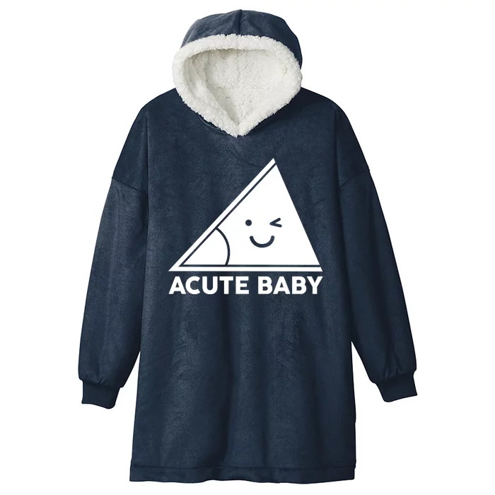 Acute Baby Matching Family Shirts Hooded Wearable Blanket