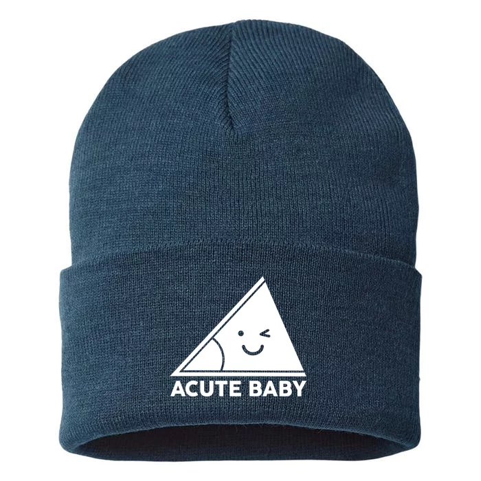 Acute Baby Matching Family Shirts Sustainable Knit Beanie