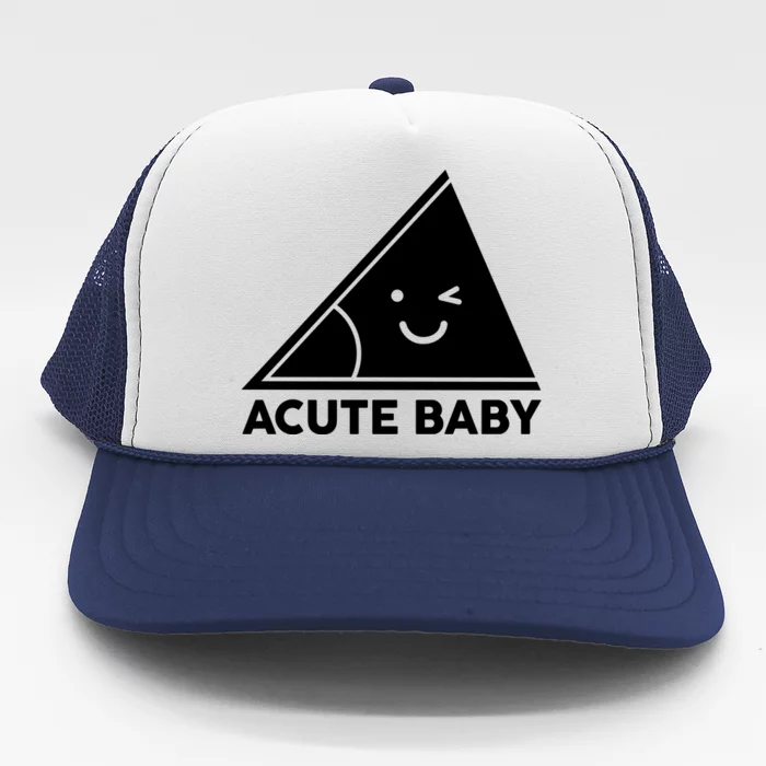 Acute Baby Matching Family Shirts Trucker Hat