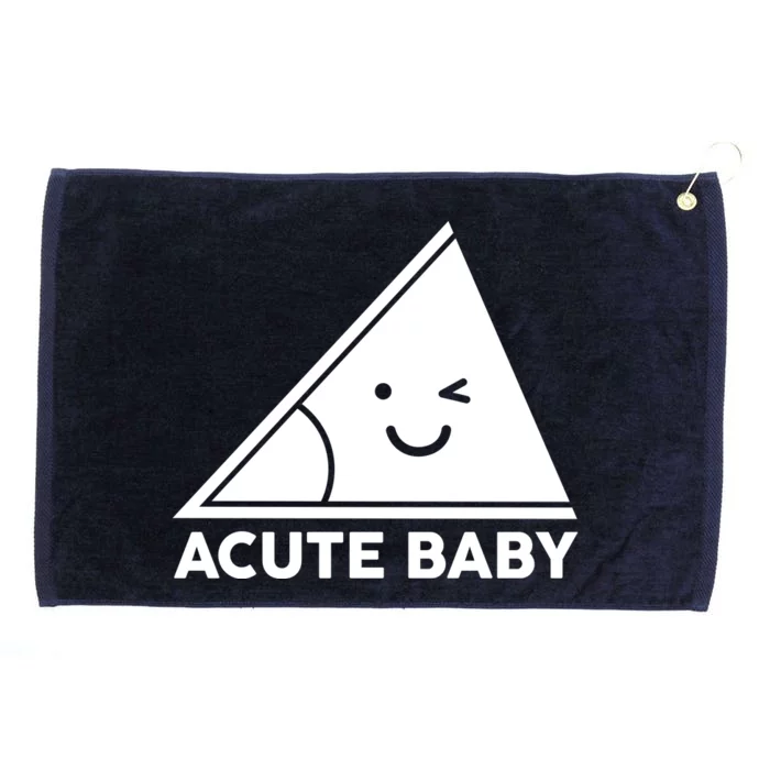 Acute Baby Matching Family Shirts Grommeted Golf Towel