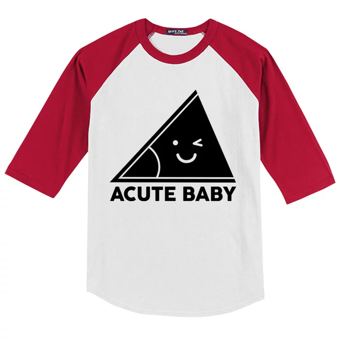 Acute Baby Matching Family Shirts Kids Colorblock Raglan Jersey