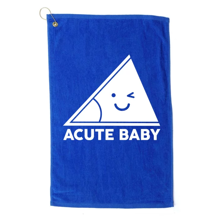 Acute Baby Matching Family Shirts Platinum Collection Golf Towel