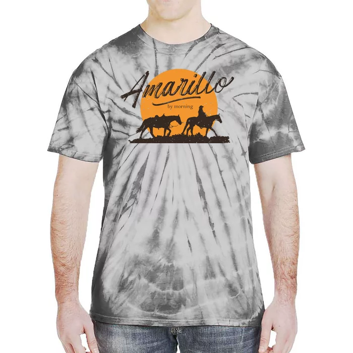 Amarillo By Morning Country Music Tie-Dye T-Shirt