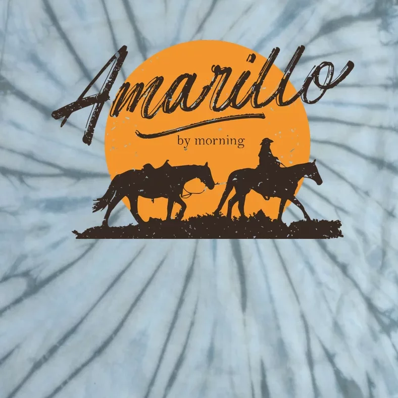 Amarillo By Morning Country Music Tie-Dye T-Shirt