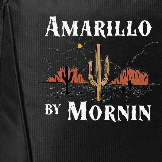 Amarillo By Morning Country Music Western City Backpack