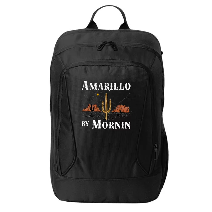 Amarillo By Morning Country Music Western City Backpack