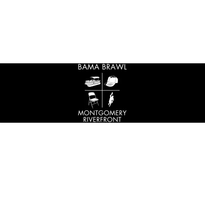 Alabama Brawl Montgomery Riverfront Brawl Alabama Brawl Shirts Bumper Sticker