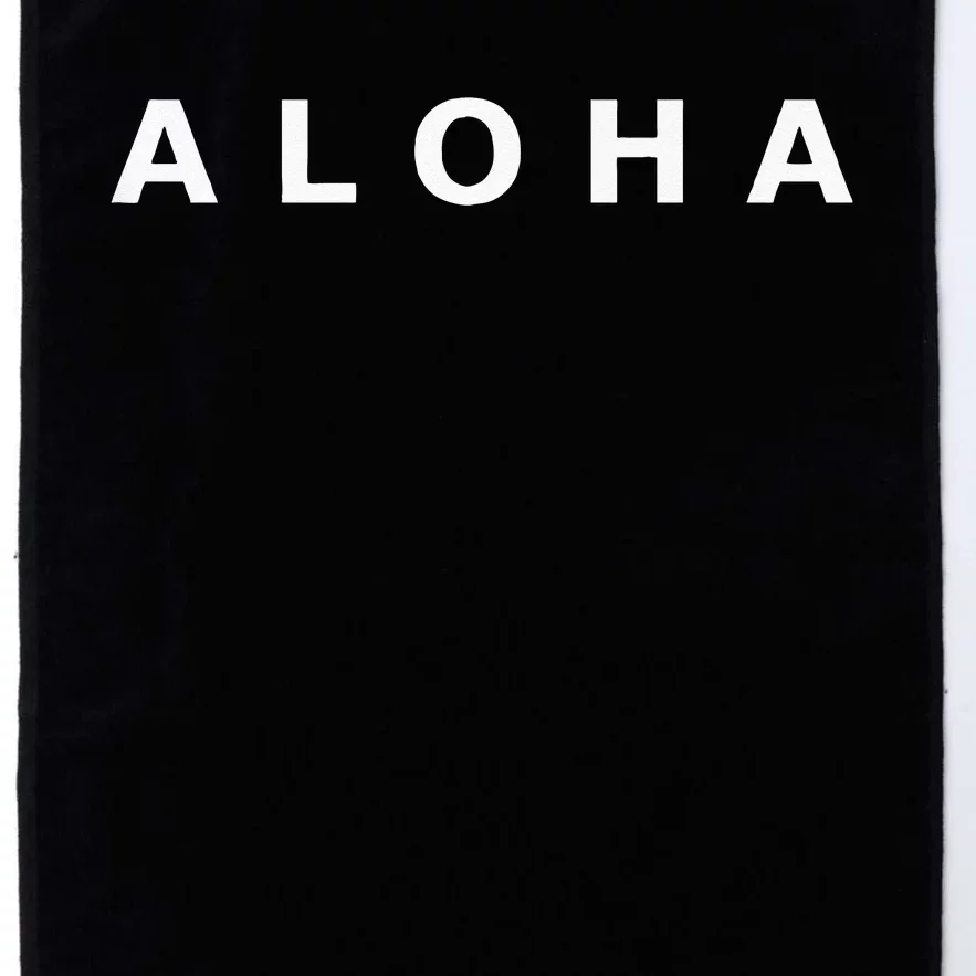 Aloha By Micah Moto Platinum Collection Golf Towel