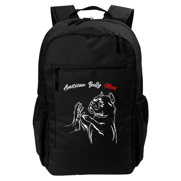 American Bully Mom Dogs Mum Daily Commute Backpack