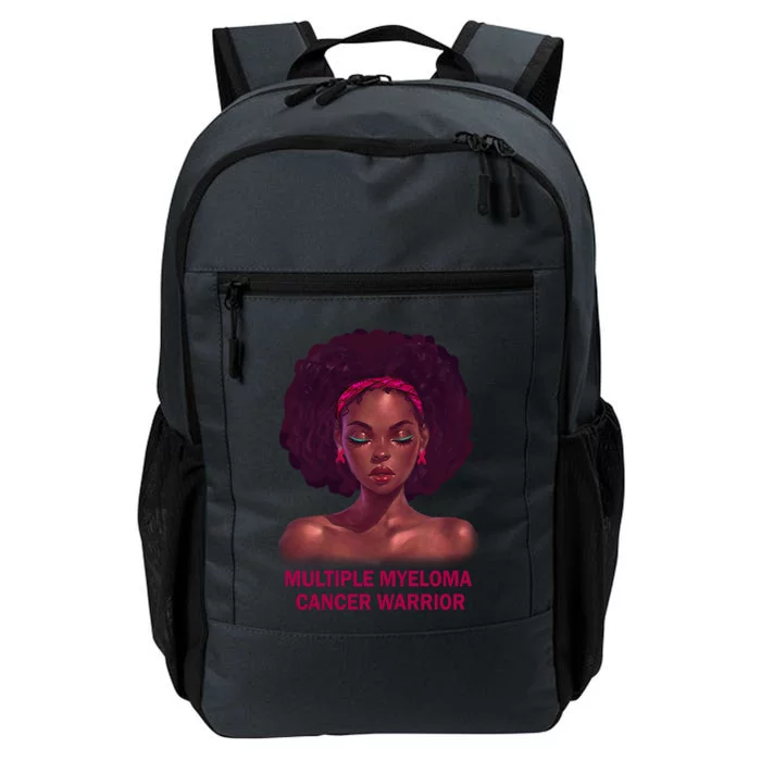 Afro Black Multiple Myeloma Cancer Warrior Gift Daily Commute Backpack