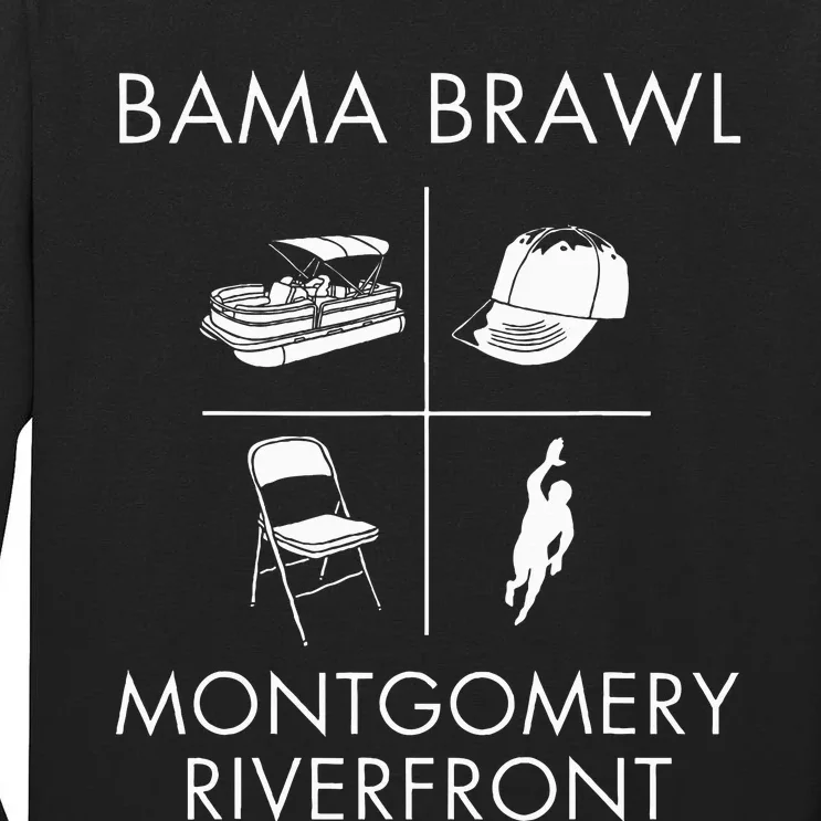 Alabama Brawl Montgomery Riverfront Brawl Tall Long Sleeve T-Shirt