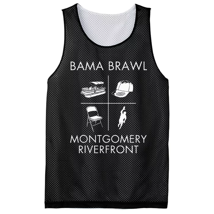 Alabama Brawl Montgomery Riverfront Brawl Mesh Reversible Basketball Jersey Tank