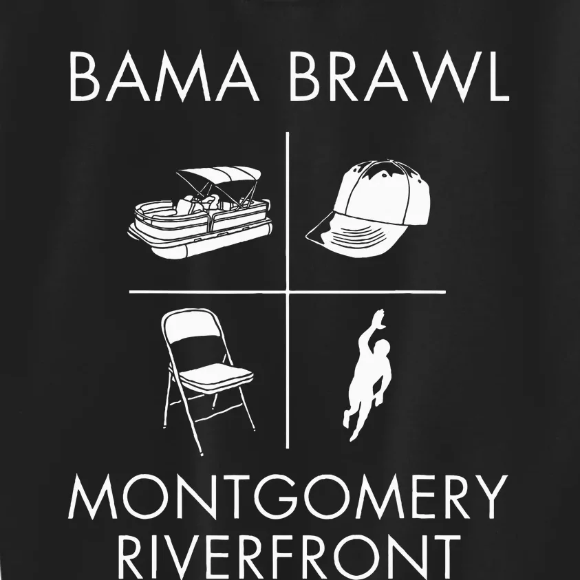 Alabama Brawl Montgomery Riverfront Brawl Kids Sweatshirt