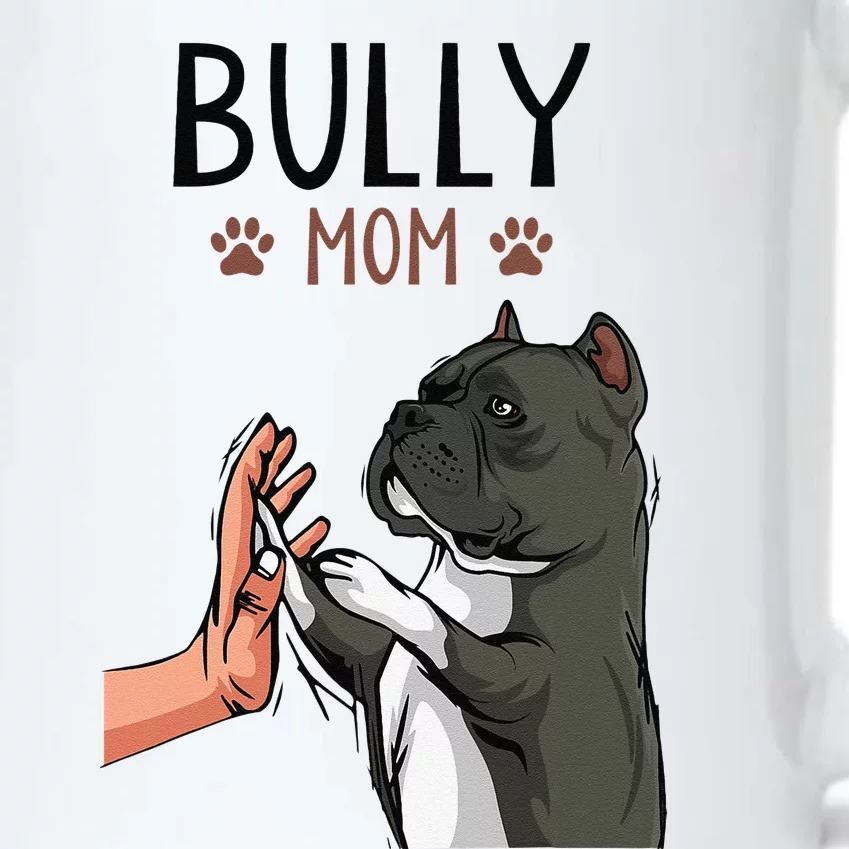 American Bully Mom Cute Dog Mama Funny Women Black Color Changing Mug