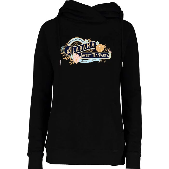 Alabama Brawl Montgomery Riverfront Brawl Alabama Boat Fight Womens Funnel Neck Pullover Hood