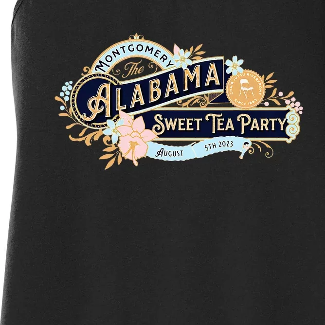 Alabama Brawl Montgomery Riverfront Brawl Alabama Boat Fight Women's Racerback Tank