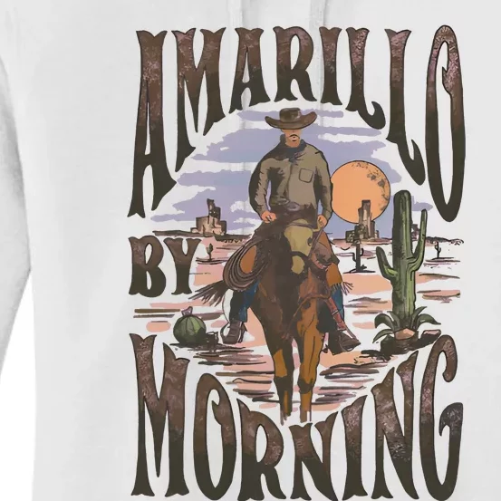 Amarillo By Morning Cowgirl Western Wild West Women's Pullover Hoodie