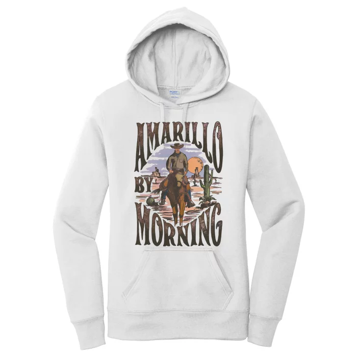 Amarillo By Morning Cowgirl Western Wild West Women's Pullover Hoodie