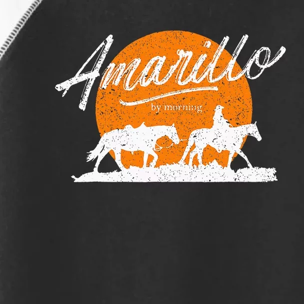 Amarillo By Morning Country Music Western Toddler Fine Jersey T-Shirt