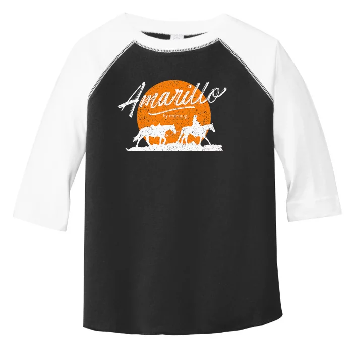 Amarillo By Morning Country Music Western Toddler Fine Jersey T-Shirt