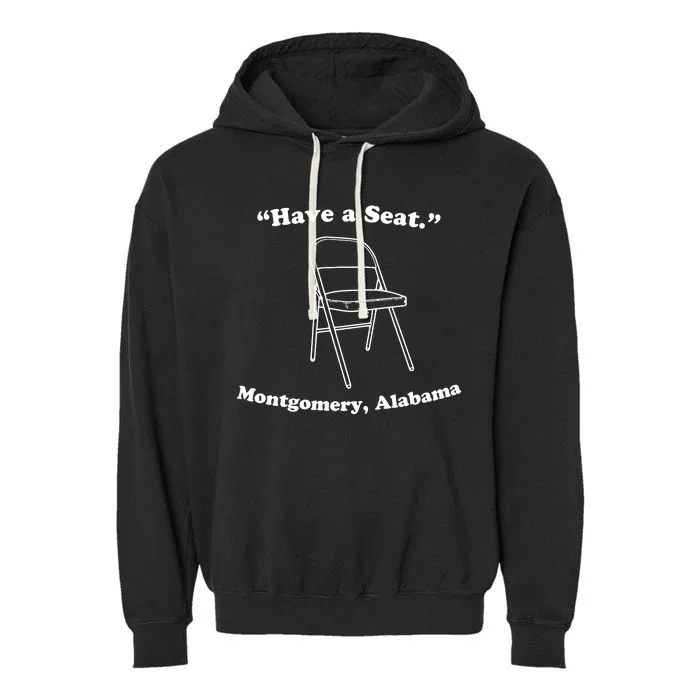 Alabama Brawl Montgomery Riverfront Brawl Alabama Boat Fight Garment-Dyed Fleece Hoodie