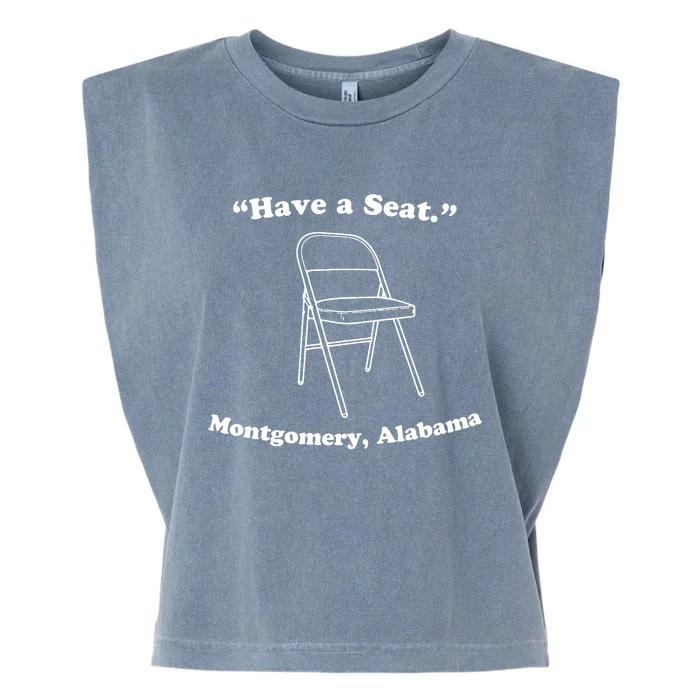 Alabama Brawl Montgomery Riverfront Brawl Alabama Boat Fight Garment-Dyed Women's Muscle Tee