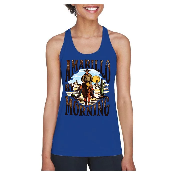 Amarillo By Morning Country Music Women's Racerback Tank