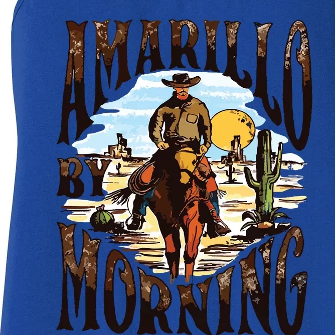 Amarillo By Morning Country Music Women's Racerback Tank