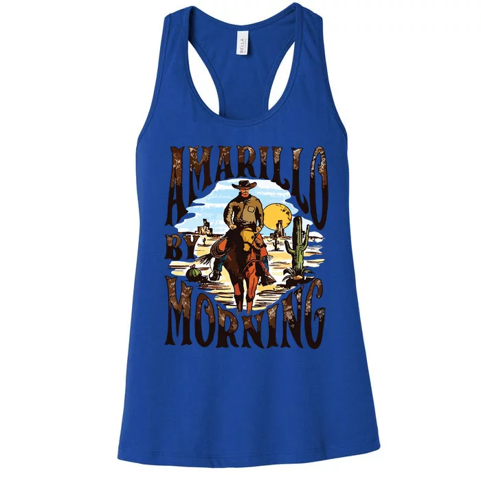 Amarillo By Morning Country Music Women's Racerback Tank