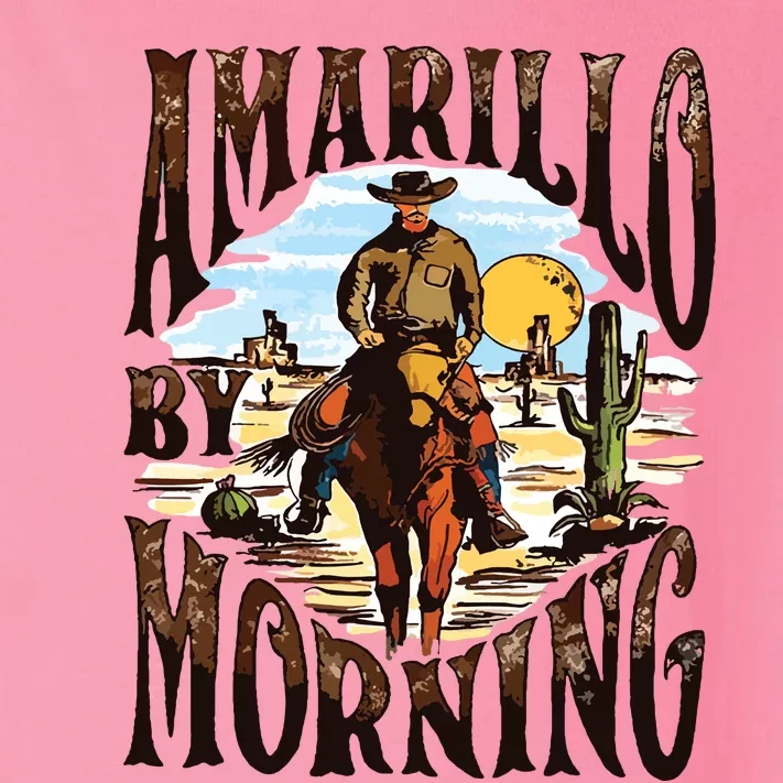 Amarillo By Morning Country Music Toddler Long Sleeve Shirt