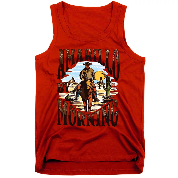 Amarillo By Morning Country Music Tank Top