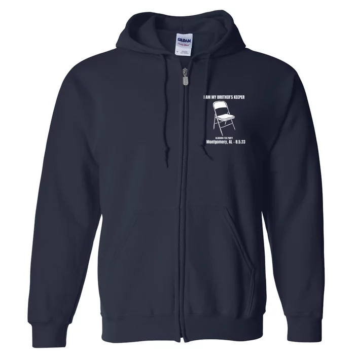 Alabama Brawl Montgomery Riverfront Brawl Alabama Boat Fight Full Zip Hoodie