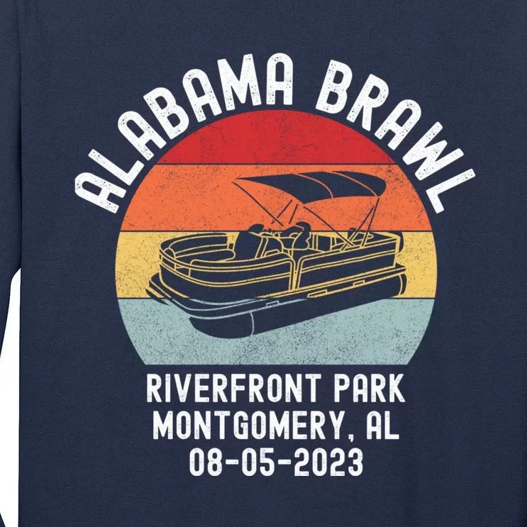 Alabama Brawl Montgomery Riverfront Brawl Alabama Boat Fight Long Sleeve Shirt