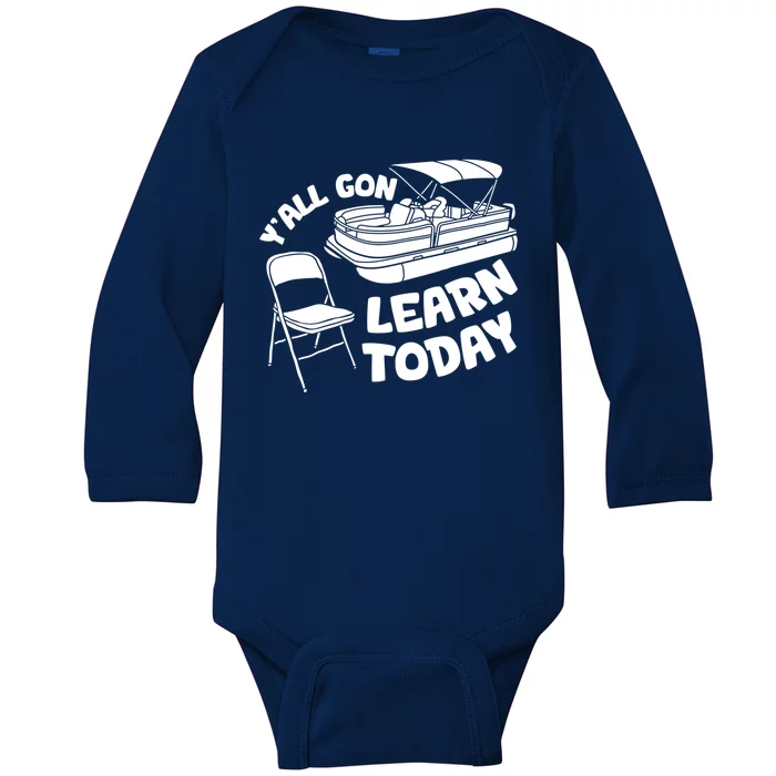 Alabama Brawl Montgomery Riverfront Brawl Alabama Boat Fight Baby Long Sleeve Bodysuit