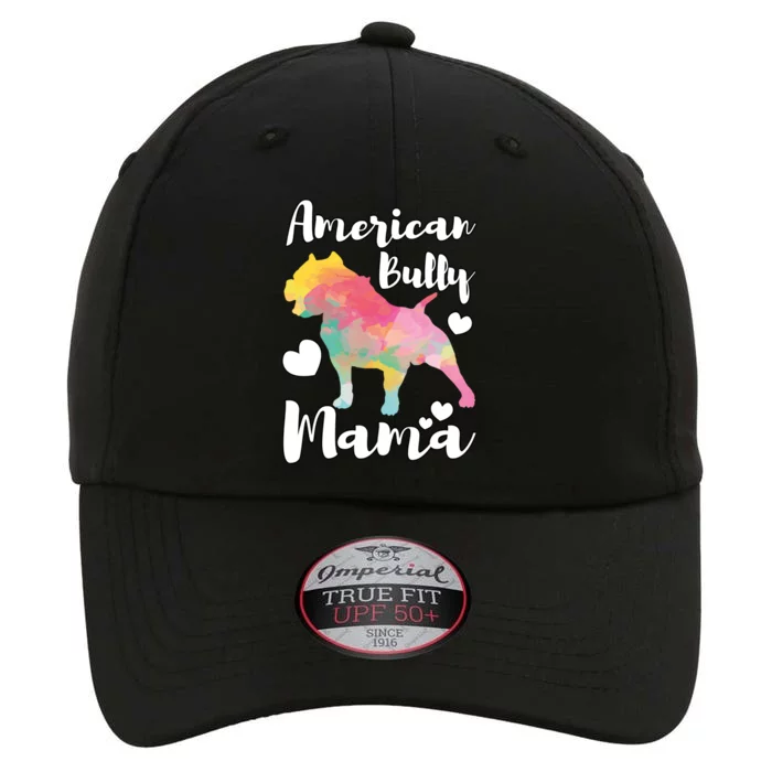 American Bully Mama Bulldog Owner Mom Cool Gift The Original Performance Cap