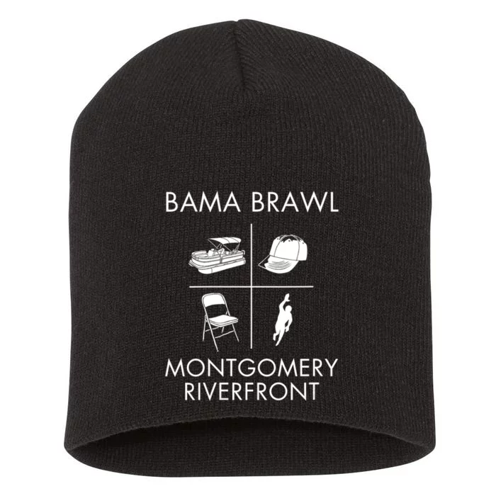 Alabama Brawl Montgomery Riverfront Brawl Trending Shirts Short Acrylic Beanie