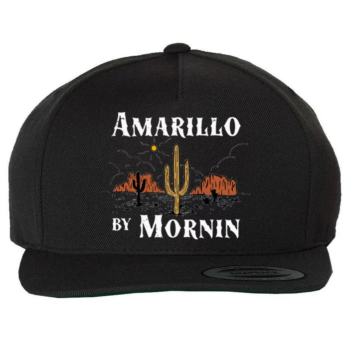 Amarillo By Morning Country Music Western Wool Snapback Cap