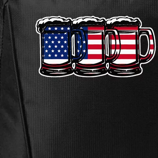 America Beer Mugs City Backpack