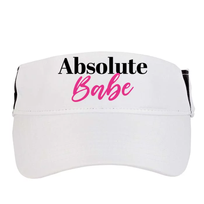 Absolute Babe Meaningful Gift Adult Drive Performance Visor