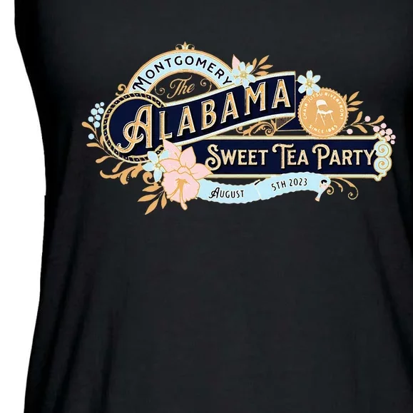 Alabama Brawl Montgomery Riverfront Brawl Alabama Boat Fight Ladies Essential Flowy Tank