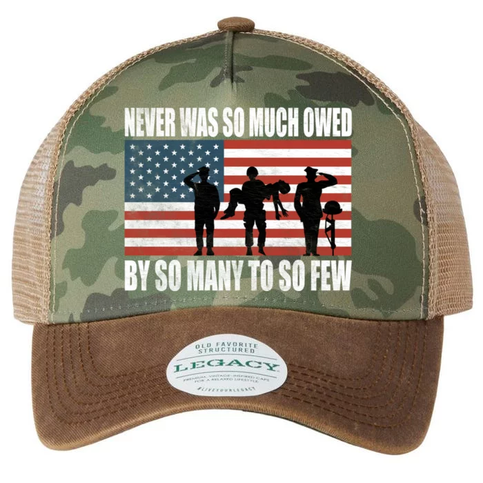 America Brave Military Soldier Us Flag Veteran Gift Legacy Tie Dye Trucker Hat