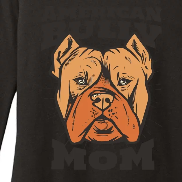 American Bully Mom Womens CVC Long Sleeve Shirt