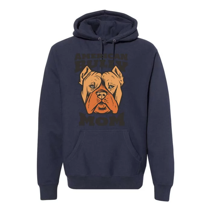 American Bully Mom Premium Hoodie