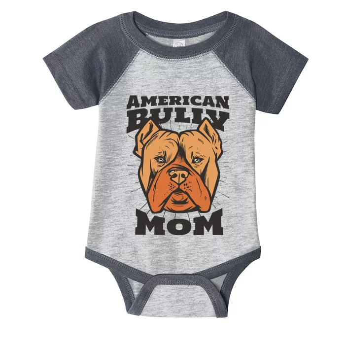 American Bully Mom Infant Baby Jersey Bodysuit