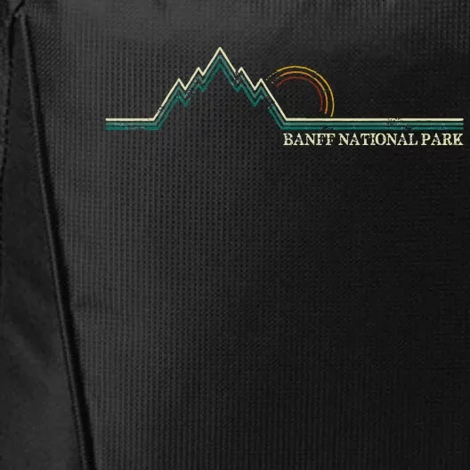 Alberta Banff National Park Canada Adventure City Backpack