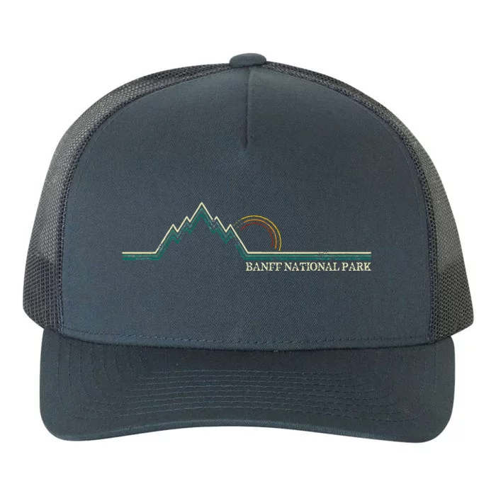 Alberta Banff National Park Canada Adventure Yupoong Adult 5-Panel Trucker Hat