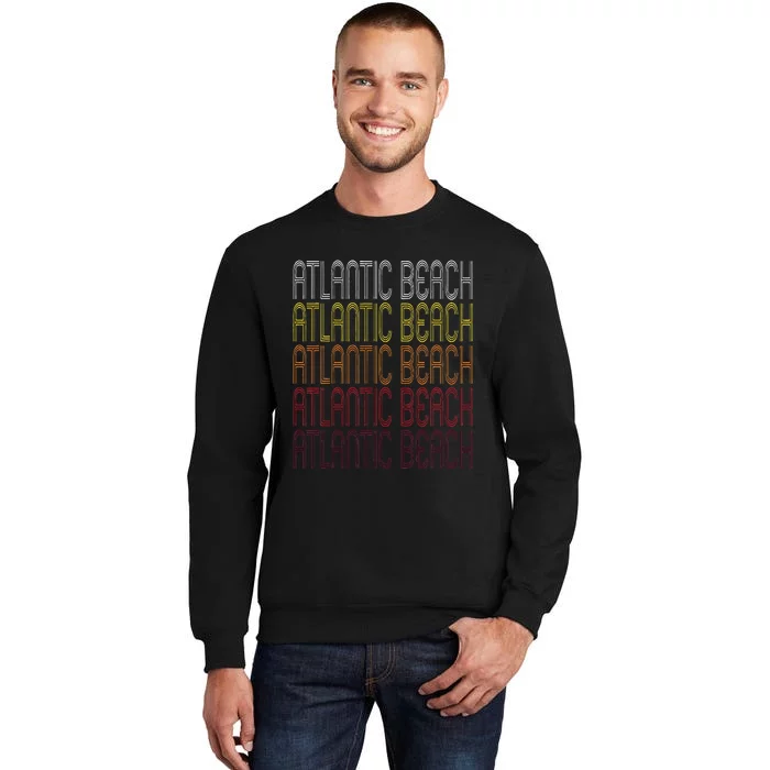 Atlantic Beach Nc Vintage Style North Carolina Sweatshirt